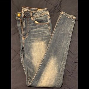 Size 8 long American Eagle High-rise Jeggings
